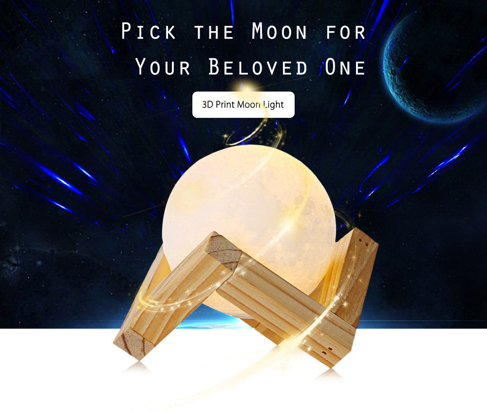Moon Lamp, Indoor Light, Night Light